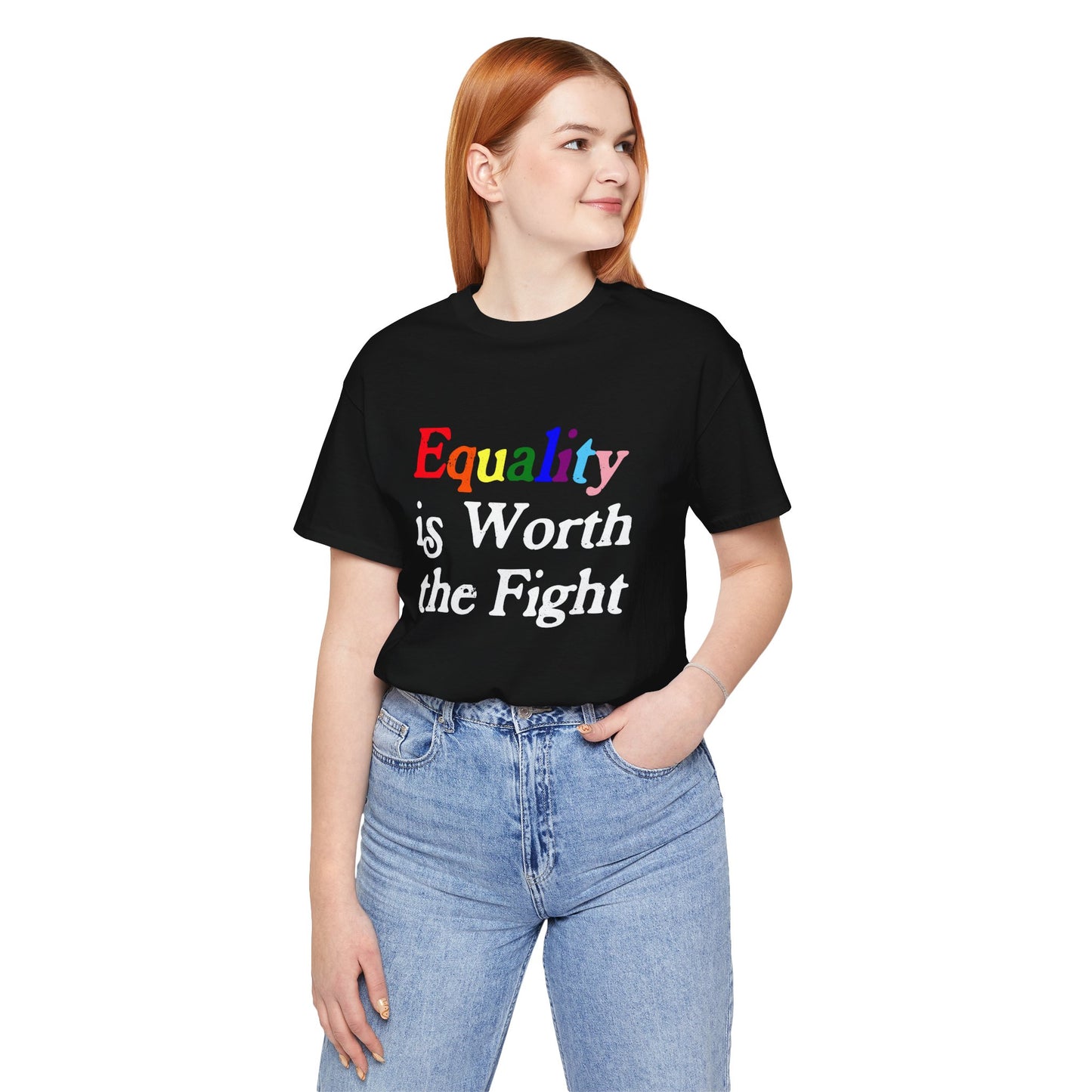 Equality is Worth The Fight OG - Pride Shirt (Black)